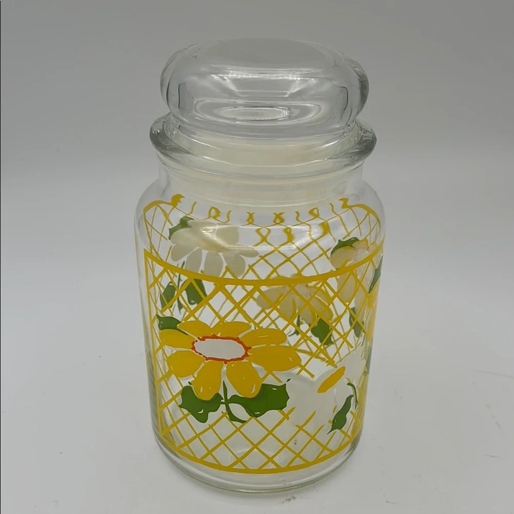 VTG MCM Hildi Daisy Canisters Set of‎ 4